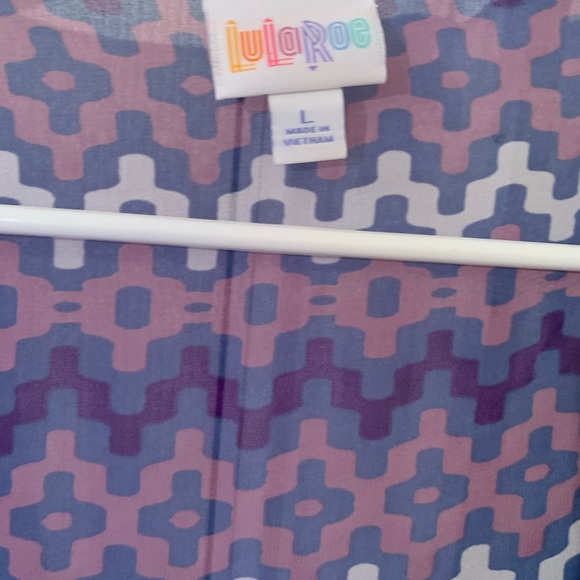 NWOT lularoe overlay cardigan/cover up - Picture 4 of 4